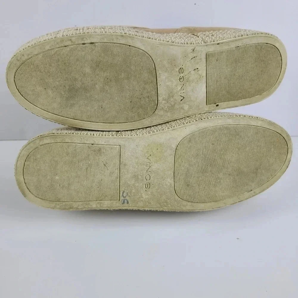 Vince Tan suede Saxon espadrilles Size 8 Comfort Casual Girls Day Adveture